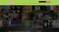 Desktop Screenshot of leadz.com.sg